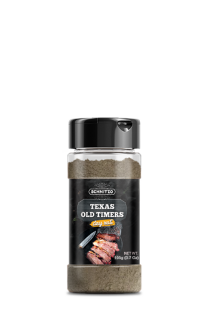 Small Shaker bottle of Schnitzo Dry Rub for meat and chicken